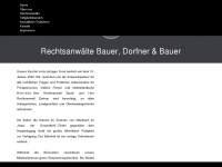 ra-bauer-dorfner.de Webseite Vorschau