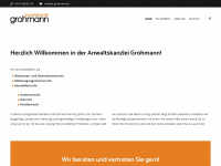 ra-grohmann.de Webseite Vorschau