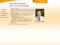 ra-kanzlei-kaumberger.at Webseite Vorschau