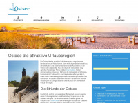 ostsee.org Webseite Vorschau