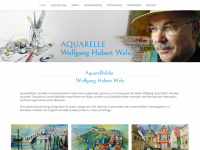 welz-aquarelle.de Webseite Vorschau