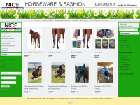 nice-horse-tec.de Webseite Vorschau