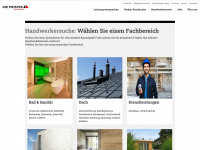 diemeister.ch Webseite Vorschau
