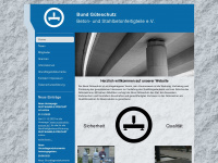 gueteschutz-betonbauteile.de Webseite Vorschau