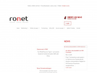 ronet.de Webseite Vorschau