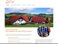 gaestehaus-jaeger.de Webseite Vorschau
