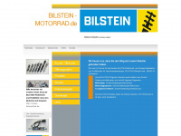 bilstein-motorrad.de Webseite Vorschau