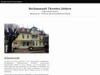 ra-siebers.de Webseite Vorschau