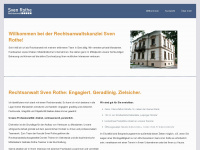ra-sven-rothe.de Webseite Vorschau