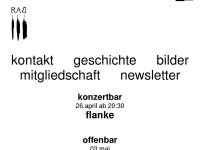 rab-bar.ch Webseite Vorschau