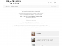 rabalderhaus.at Webseite Vorschau