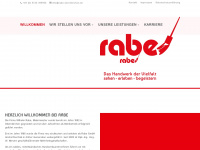 rabe-obernkirchen.de Webseite Vorschau
