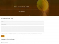 rabe-tenniscenter.de Webseite Vorschau
