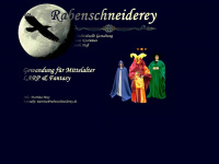 rabenschneiderey.de Webseite Vorschau