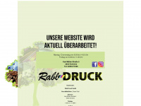 rabl-druck.at Webseite Vorschau