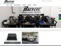 racetec.at Webseite Vorschau