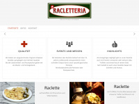 racletteria.ch Webseite Vorschau
