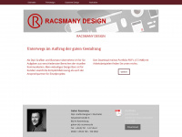racsmany.de Webseite Vorschau
