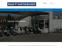 rad-motoshop.de Webseite Vorschau