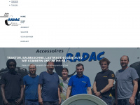 radac.ch Webseite Vorschau