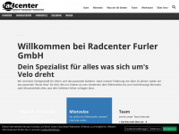 radcenter.ch Webseite Vorschau