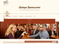radeberger-spezialausschank.de Webseite Vorschau