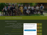 radfahrerverein-weinboehla.de Webseite Vorschau