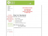 radfix-frankfurt.de Webseite Vorschau