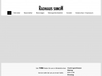radhaus-simon.de Webseite Vorschau