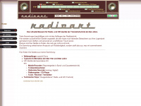 radioart.de Webseite Vorschau