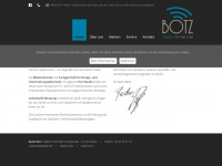 radiobotz.de Webseite Vorschau
