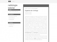 radiologie-wetzlar.de Webseite Vorschau