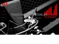 radiomoderator.at Webseite Vorschau