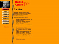 radiosatire.de Webseite Vorschau