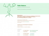 radixbalance.at Webseite Vorschau