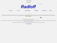 radloff.de Webseite Vorschau