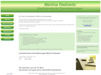radowitz-buero.de Webseite Vorschau