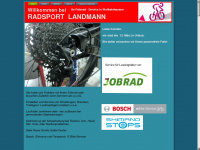 radsport-landmann.de Webseite Vorschau