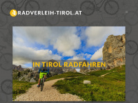 radverleih-tirol.at Webseite Vorschau