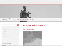 rae-knoepfel.de Webseite Vorschau