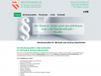 rae-oberbichler.at Webseite Vorschau