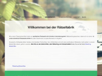raetselfabrik.at Webseite Vorschau