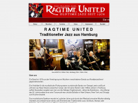ragtime-united.de Webseite Vorschau