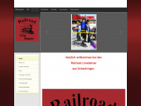 railroad-linedancer.de Webseite Vorschau