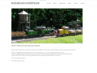 railroad-livesteam.ch Webseite Vorschau