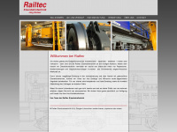 railtec-eisenbahntechnik.de Webseite Vorschau