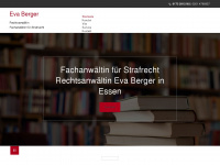 rain-evaberger.de Webseite Vorschau