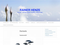 rainer-henze.de Webseite Vorschau