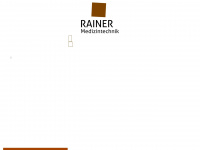 rainer-medizintechnik.de Webseite Vorschau