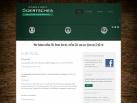 goertsches.de Webseite Vorschau